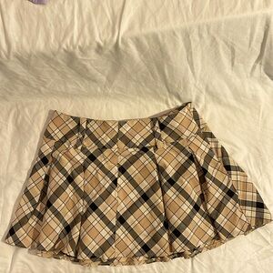 Plaid Skirt